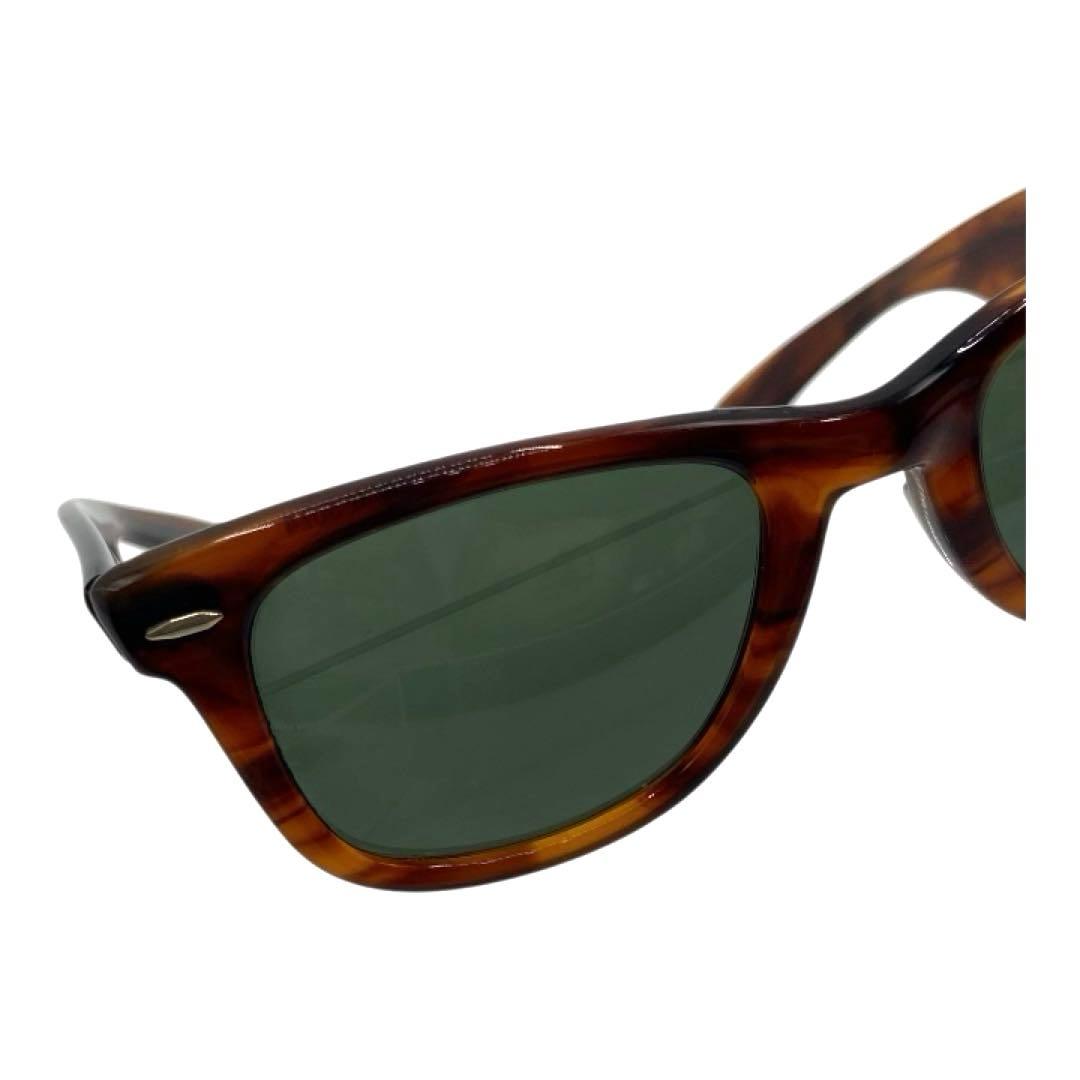 希少B&L RAYBAN USA 5024ウェイファーラーサングラス ブラウン