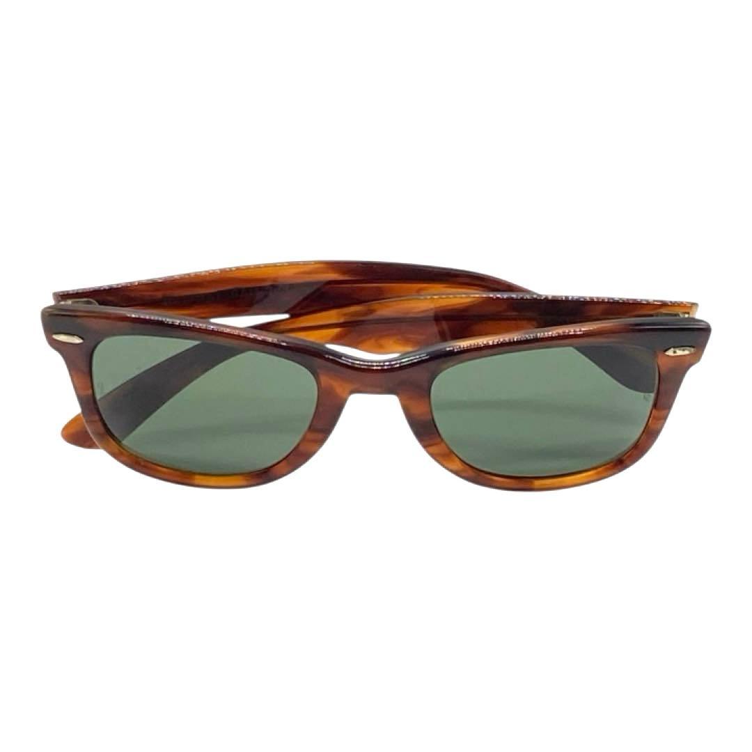 希少B&L RAYBAN USA 5024ウェイファーラーサングラス ブラウン