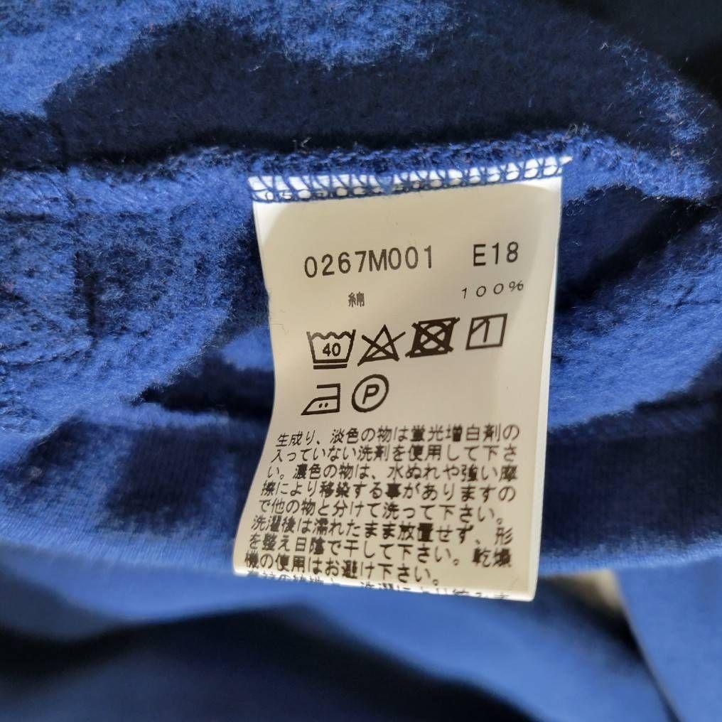 【美品】 アニエスべー　カーディガン　プレッション 裏起毛 T3 ブルー