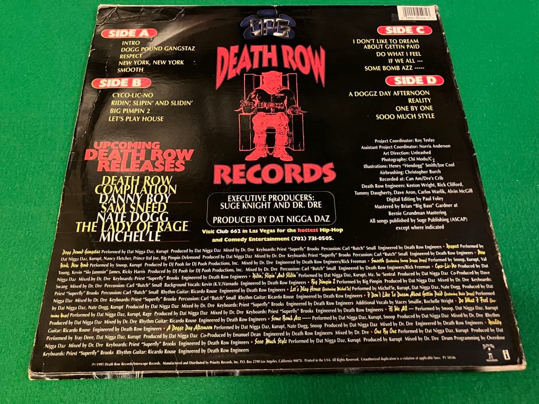 Tha Dogg Pound/Dogg Food レコード　LP