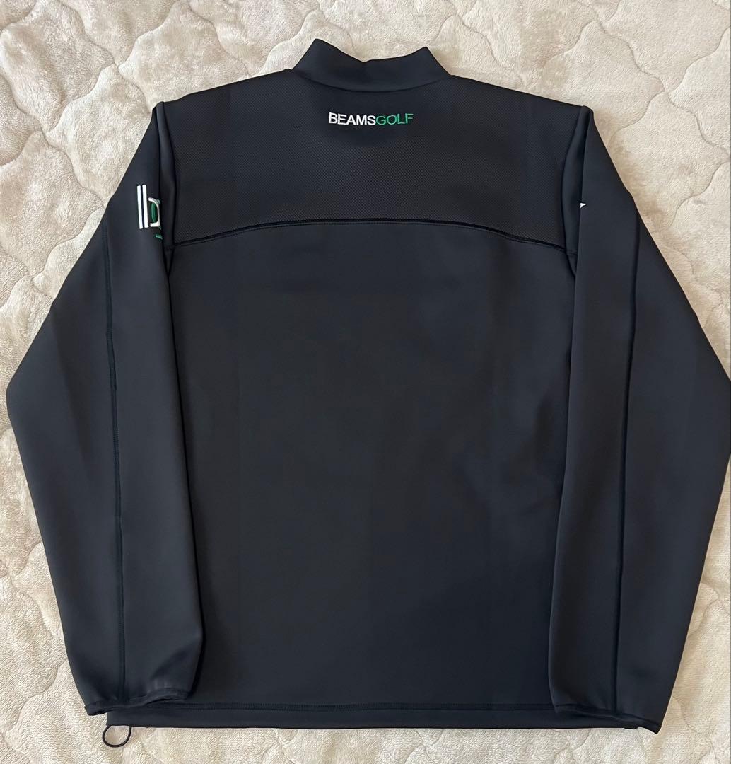 BEAMS GOLF モックネック　BLACK サイズM