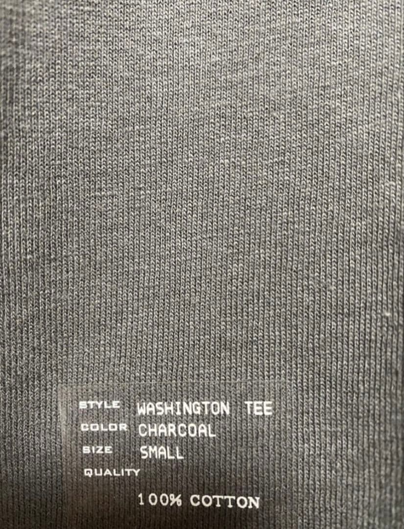 初期 NUMBER(N)INE本店②階SHOP購入 WASHINGTON TEE