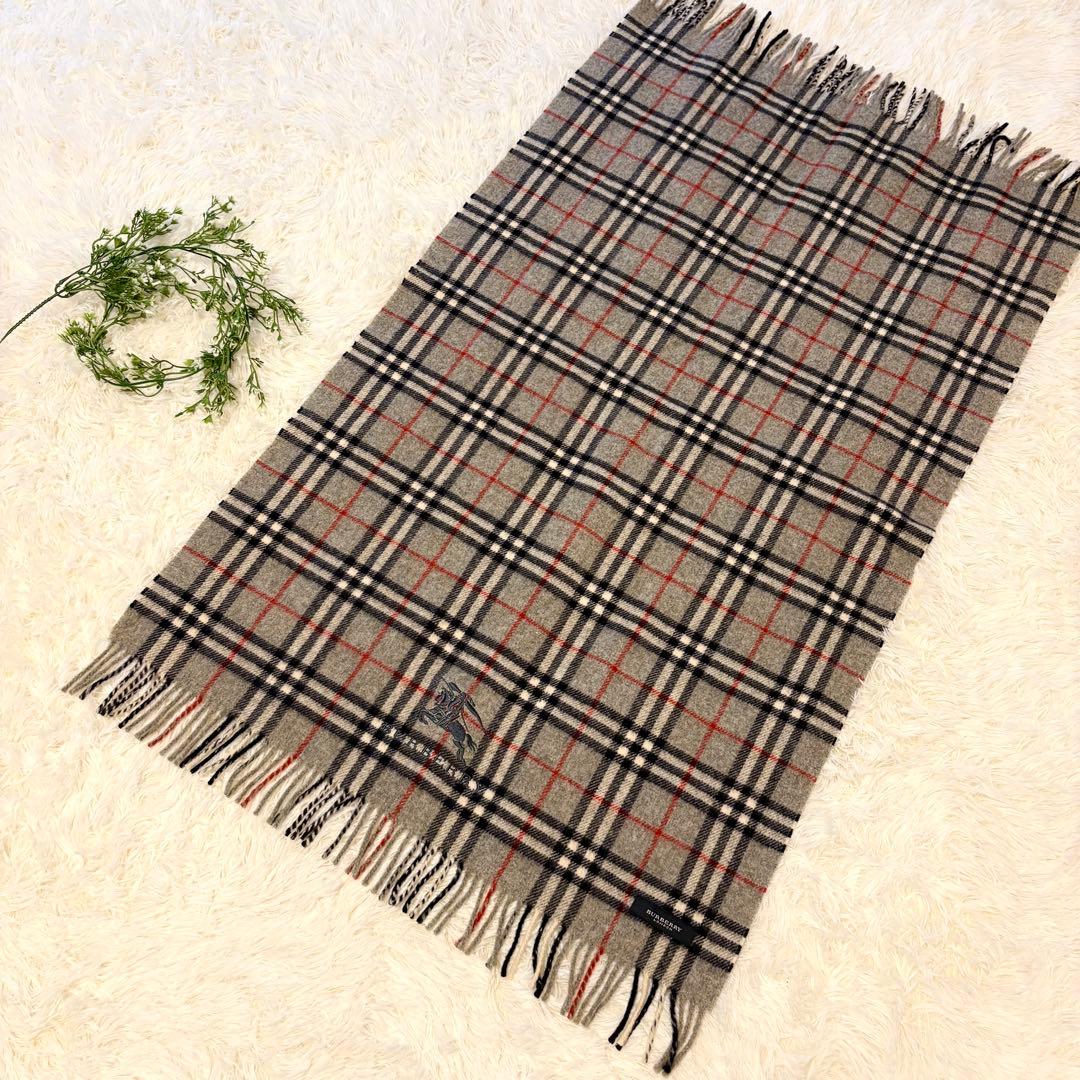 【美品✨】BURBERRY LONDON ひざ掛け ブラウンケット ノバチェック