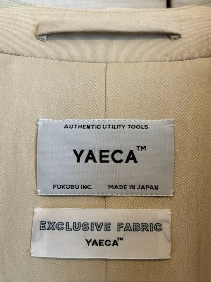 YAECA/ヤエカ ステンカラーコート　スタンダード　レディースM size
