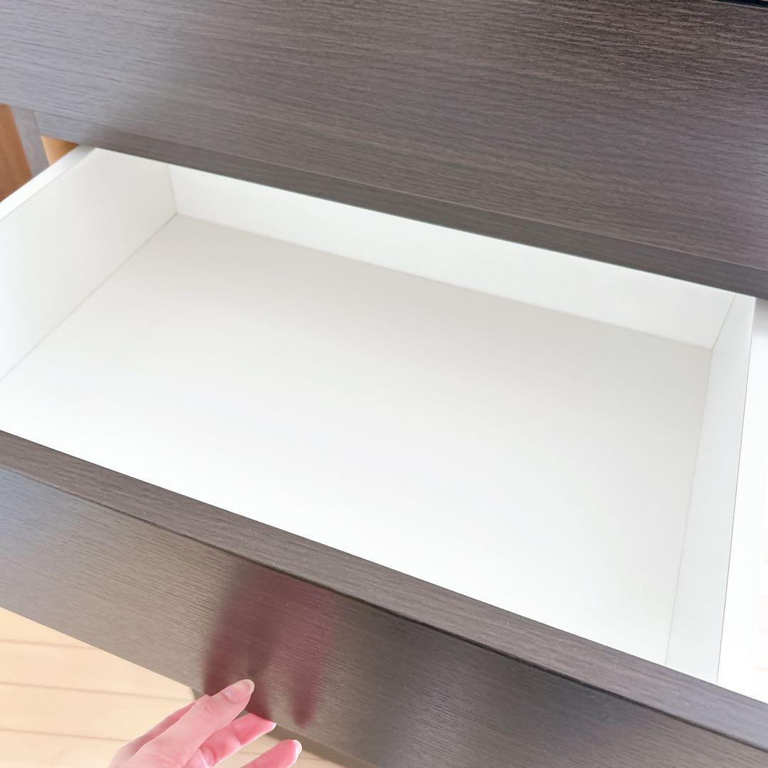 良品✨ニトリ　チェスト　6段　ブラウン　お洒落　仕切り付き　2019年製