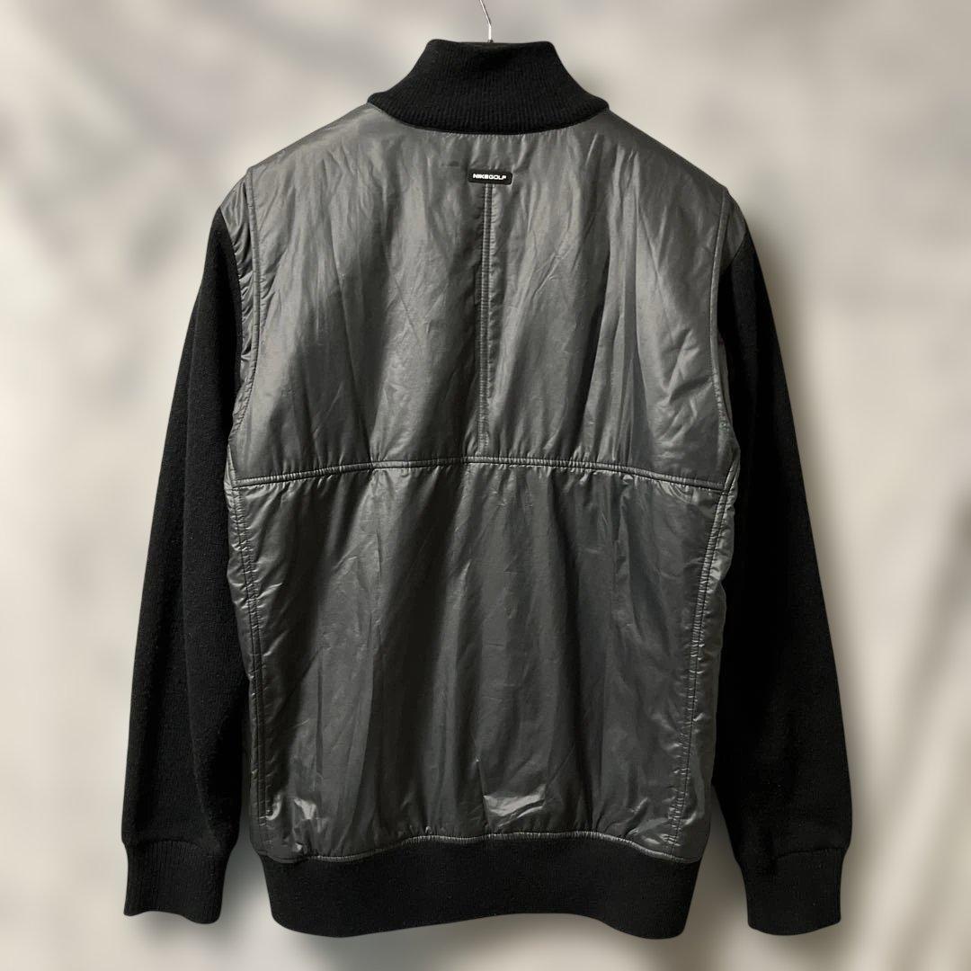 Nike Golf ナイロンジャケット XL ブラック ゴルフウェア 中綿