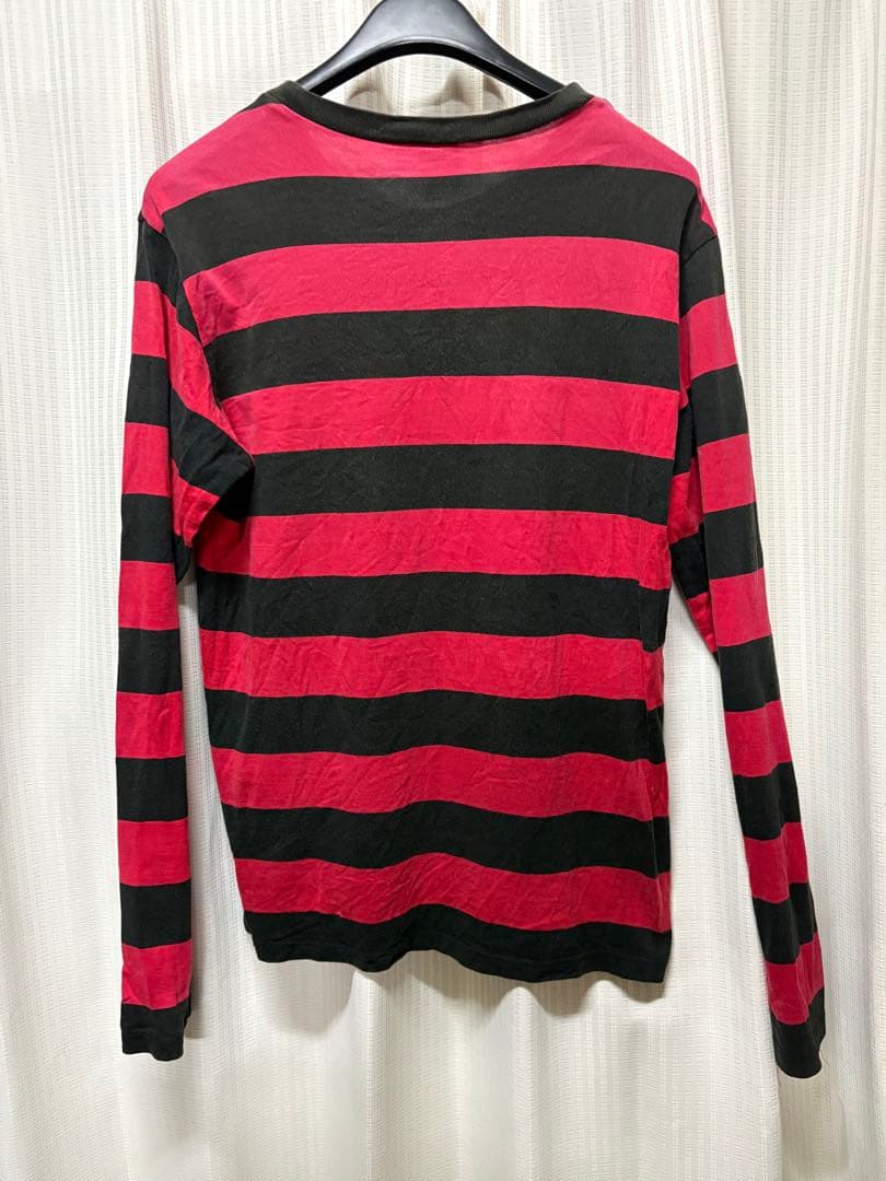 ナンバーナイン カート期 ボーダーTシャツ 穴あり サイズ2 宮下氏本人期