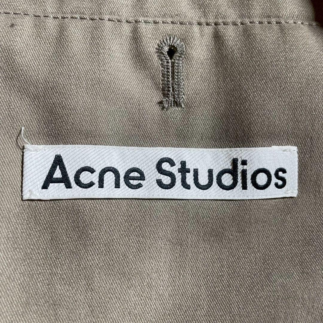 【美品】Acne Studios トレンチコート ベルト付き XS カーキ