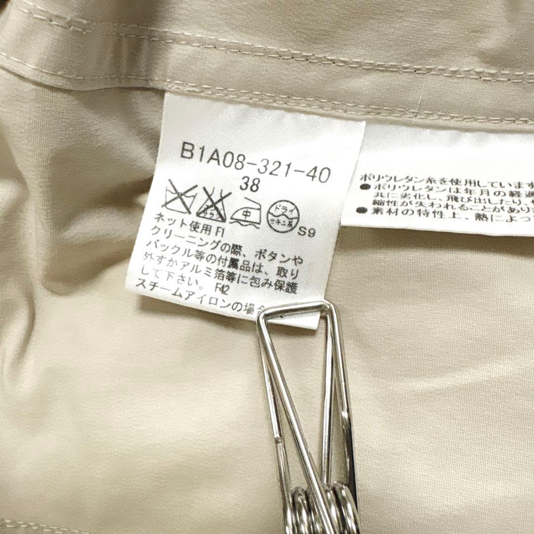 BURBERRYバーバリーロンドン トレンチコート M ベージュ ノバチェック柄