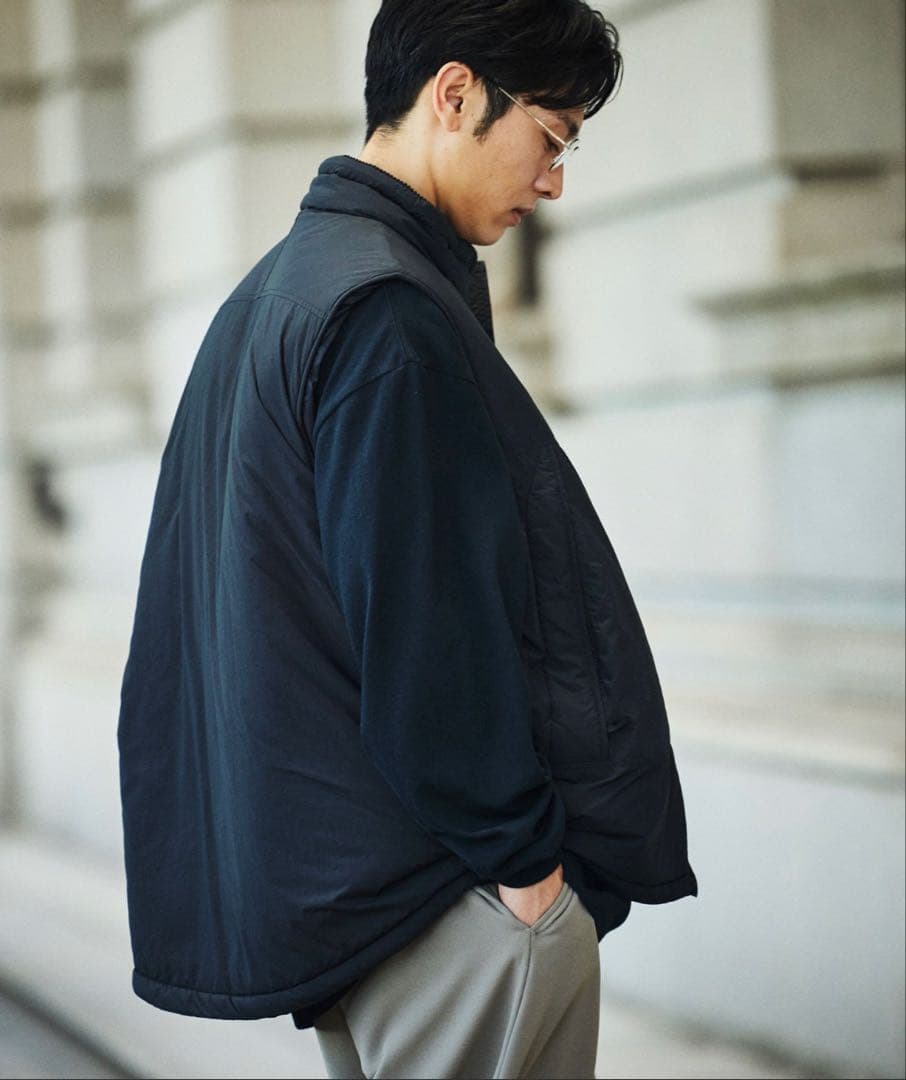 トップス FREAK'S STORE HIGH LOFT VEST PRIMALOFT