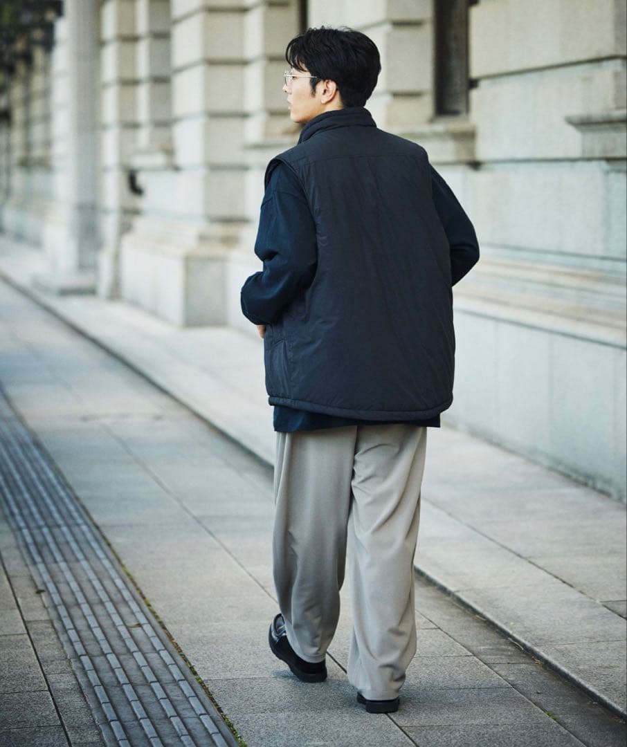 トップス FREAK'S STORE HIGH LOFT VEST PRIMALOFT
