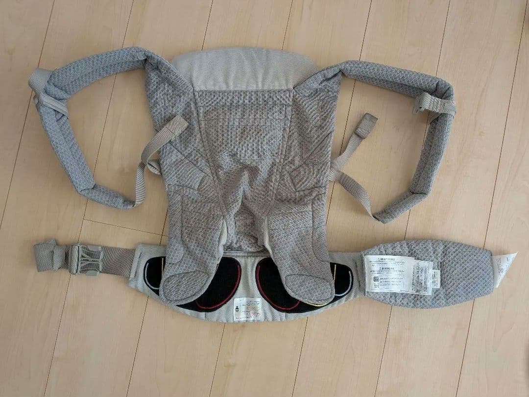 【美品】ergobaby 抱っこ紐 グレー　オムニブリーズ
