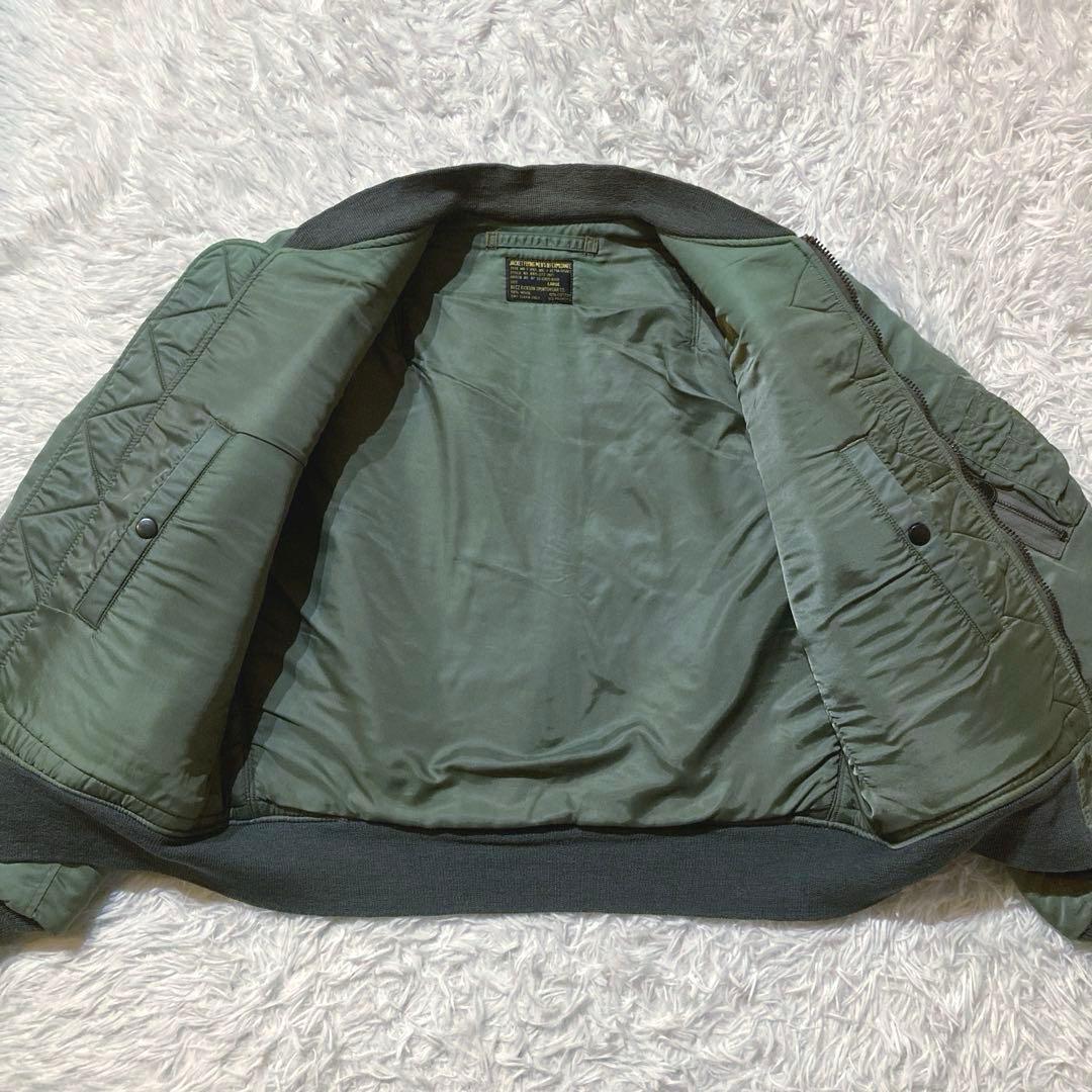 【希少 M品番】バズリクソンズ MA-1 L セージグリーン M13521