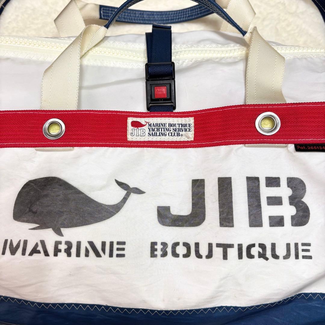 JIB ボストンバッグ ダッフルバッグ 大容量 Mサイズ セイルクロス 2way