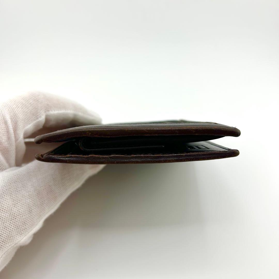 FENDI フェンディ　二つ折り　折り財布　ズッカ柄　ズッキーノ　キャンバス