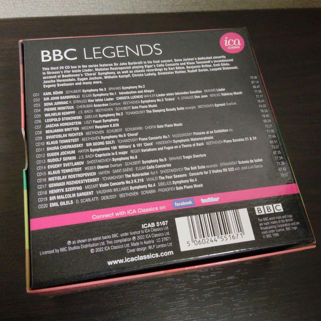 BBCレジェンズ・グレート・レコーディングズ 第3集（20CD）