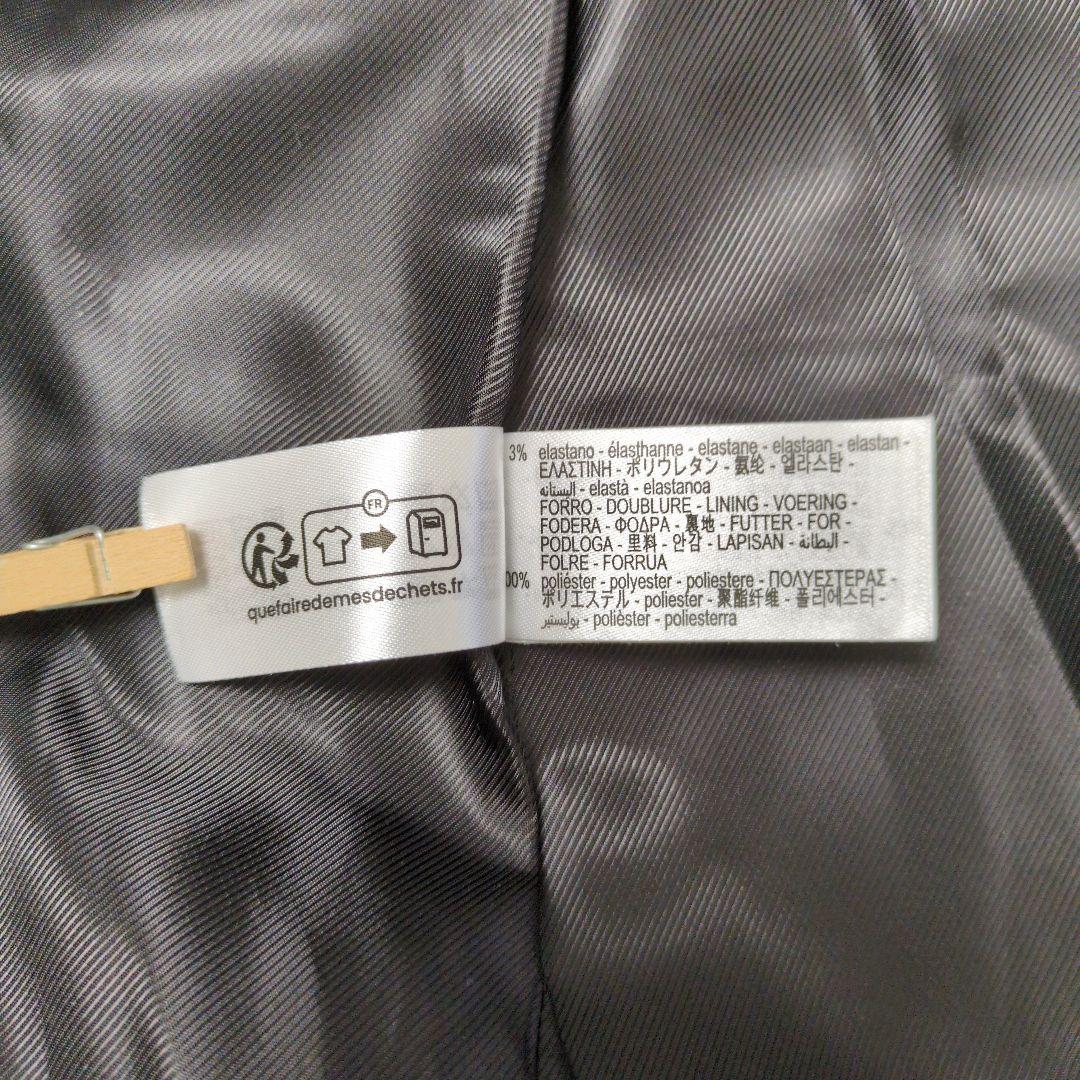 美品✨ZARA ザラ　ダブルブレスト　金ボタン　ブレザー　紺ブレ　L