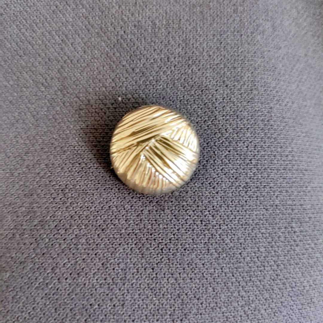 美品✨ZARA ザラ　ダブルブレスト　金ボタン　ブレザー　紺ブレ　L