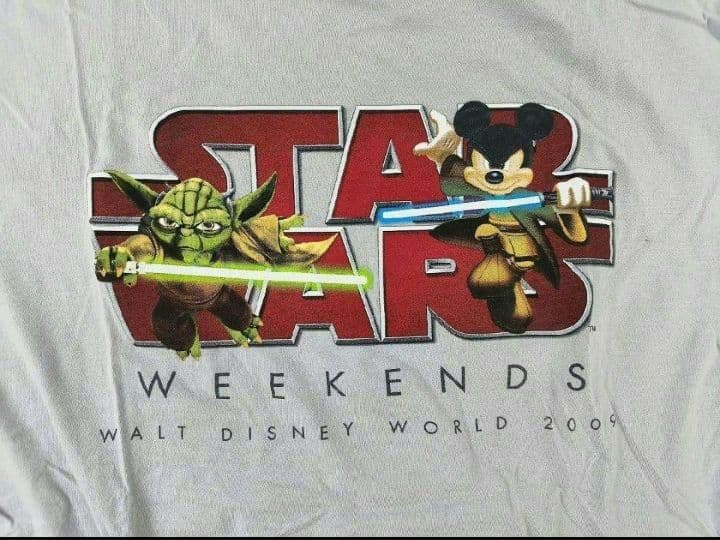【2009 スターウォーズ ウィークエンド ミッキー ヨーダ Tシャツ】
