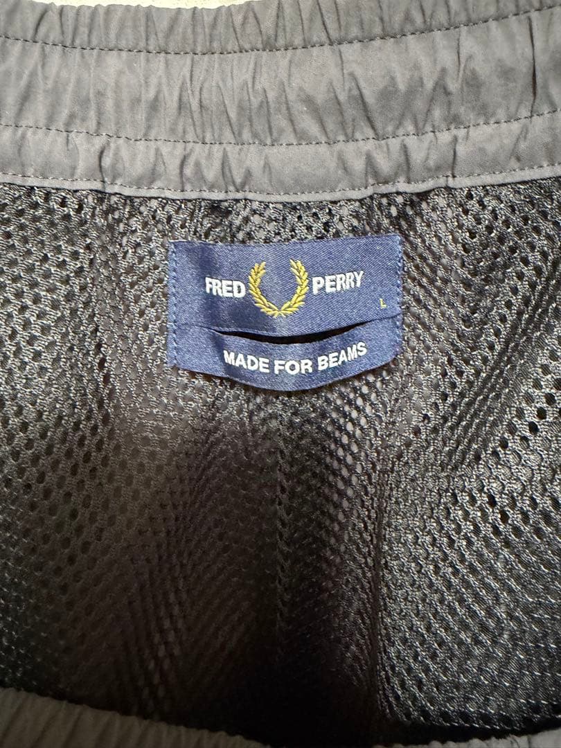 FRED PERRY × BEAMS Shell pants