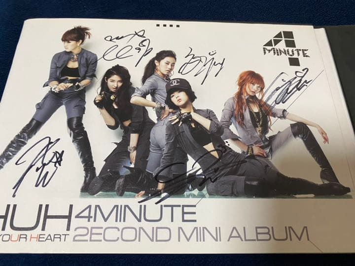 4MINUTE 直筆サイン入り BUYEE⭕️OK