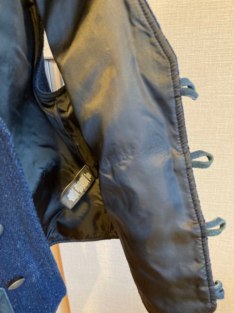 RRL indigo native柄ハンドウーブン ジャカード ベスト サイズS
