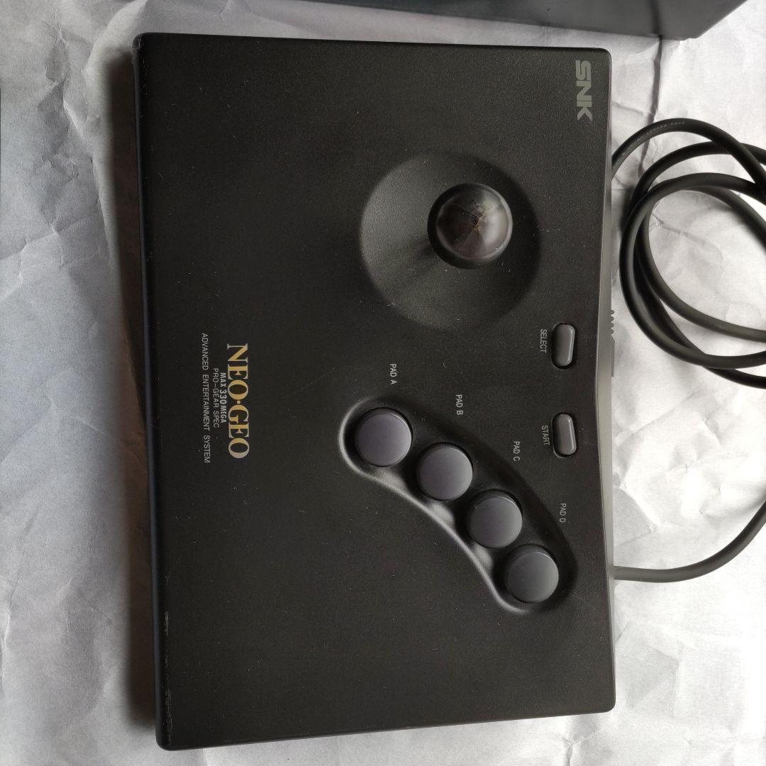 SNK NEOGEO 本体 + コントローラー セット
