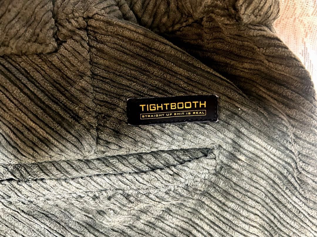 Tightbooth コーデュロイパンツ オリーブグリーン