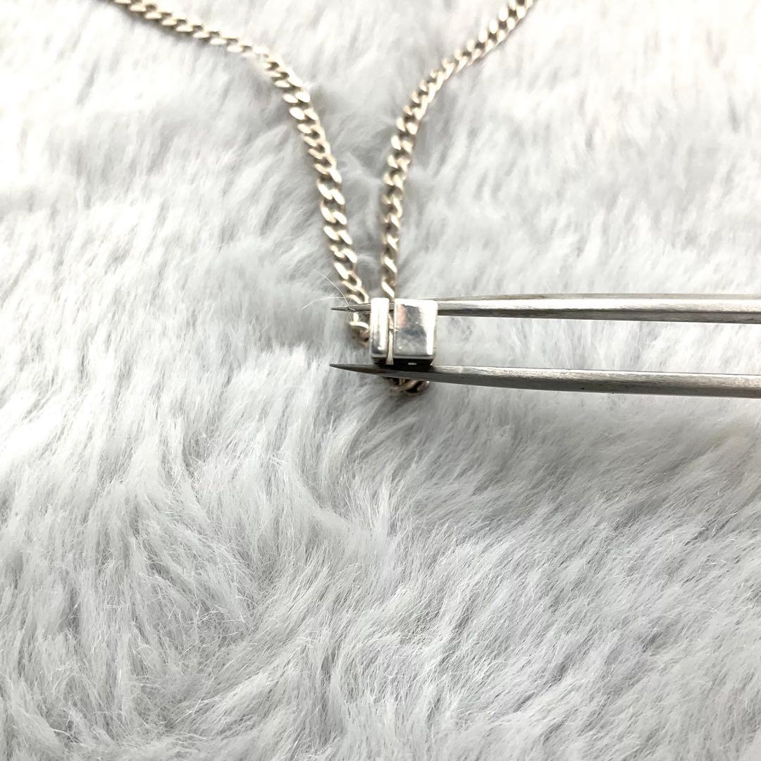 グッチ GUCCI ネックレス シルバー カットアウトGバー 喜平チェーン