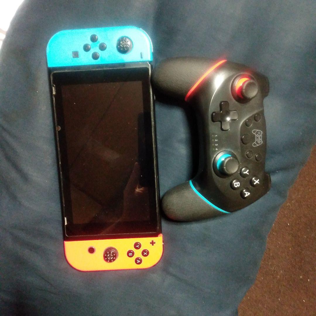 Nintendo Switch 本体 青/赤 + ワイヤレスコントローラー