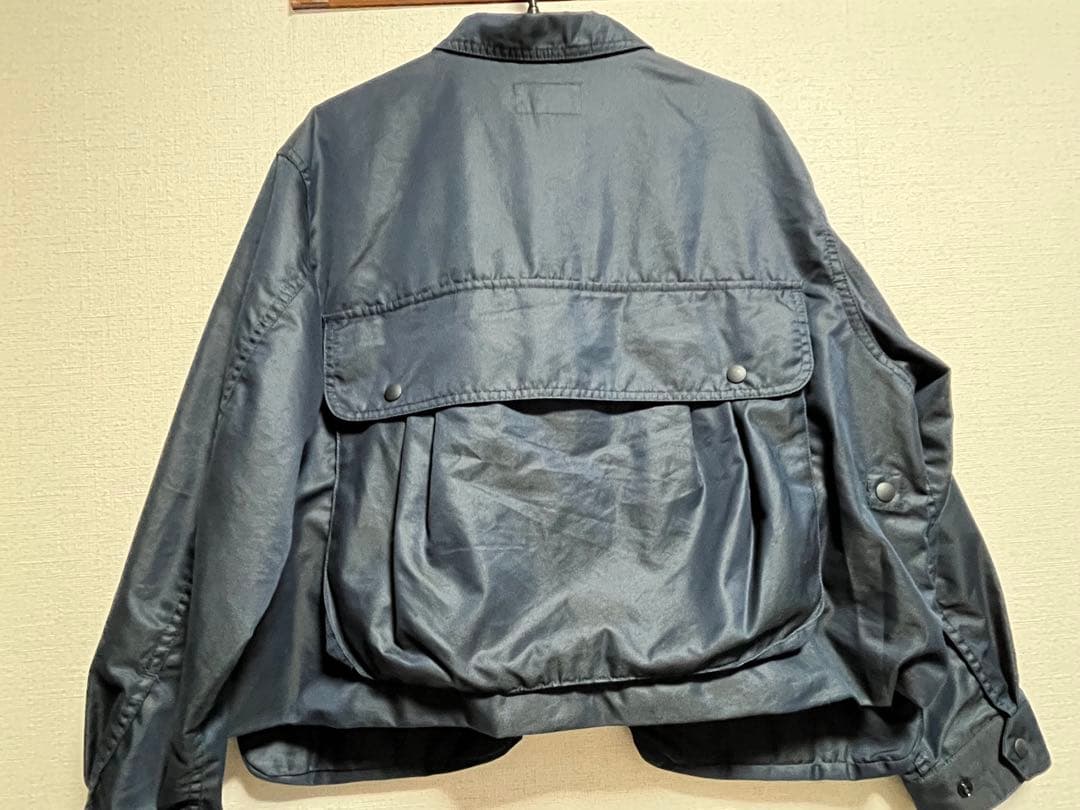 BEAMS BOY シャンブレー ギャバ ショート フィッシング ジャケット