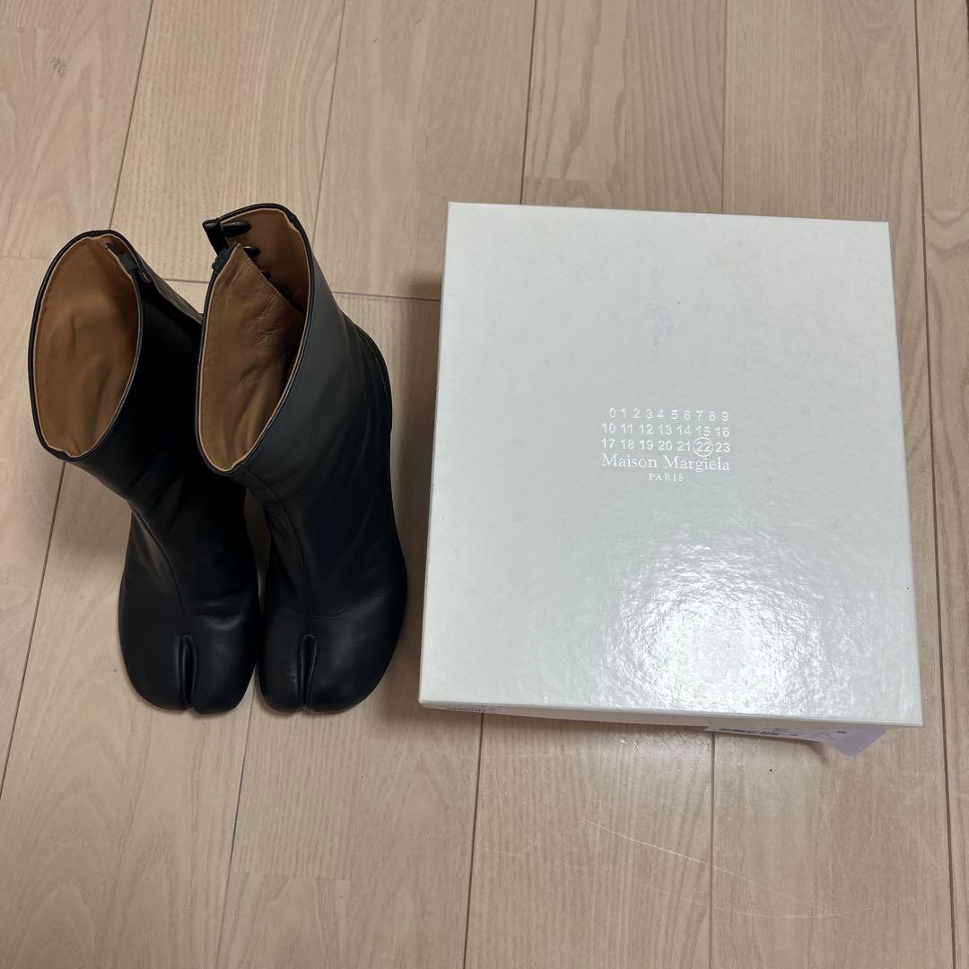 マルジェラ 足袋ブーツ 39 ヒール6cm 極美品