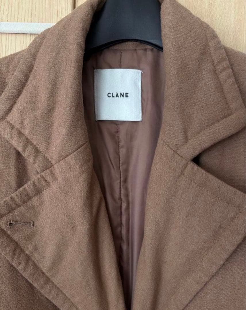 CLANE WOOL DOWN LONG COATダウンコート