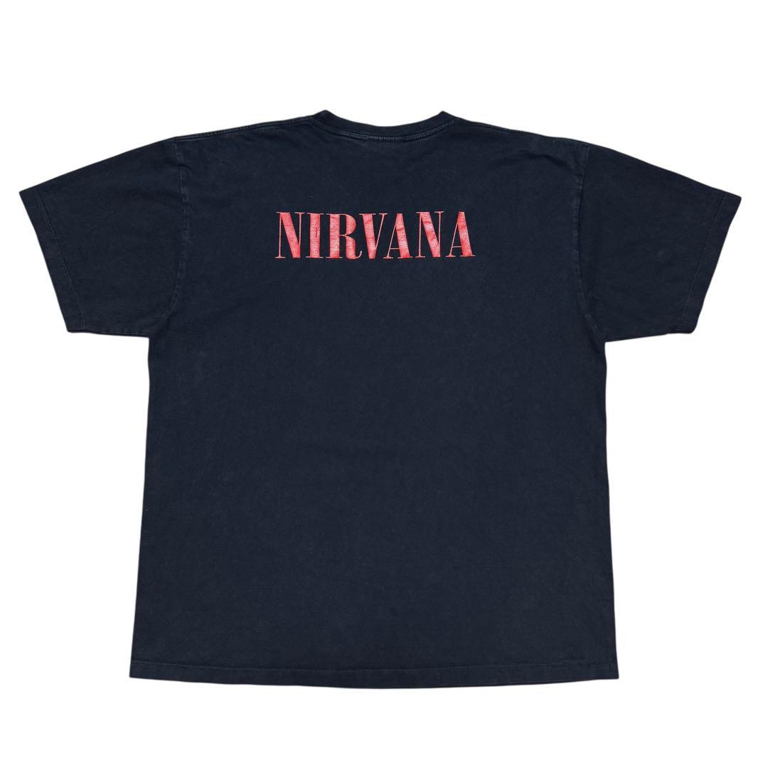 フ*ザ様 希少 XL 90's NIRVANA  Cobain Tシャツ