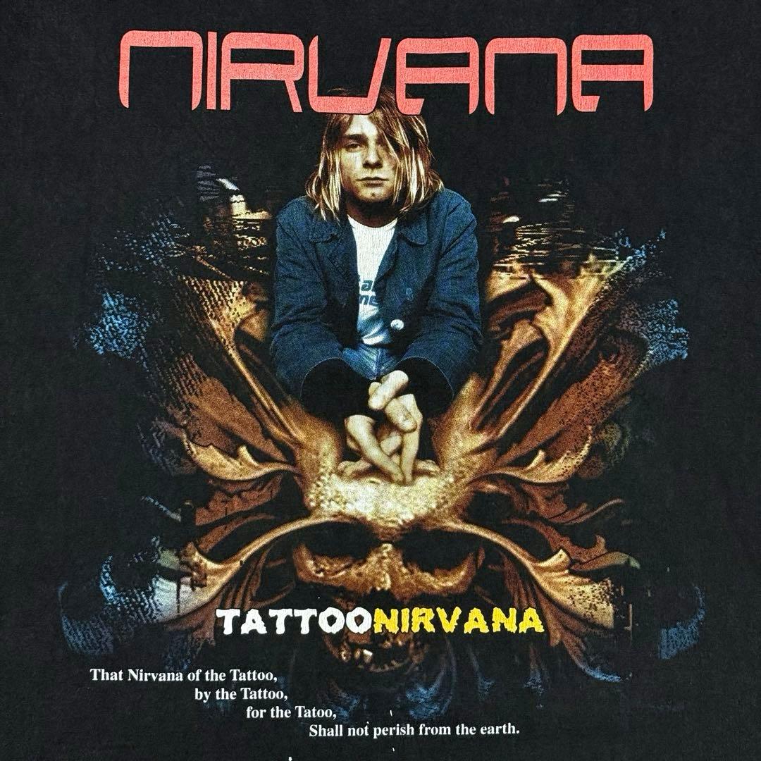 フ*ザ様 希少 XL 90's NIRVANA  Cobain Tシャツ