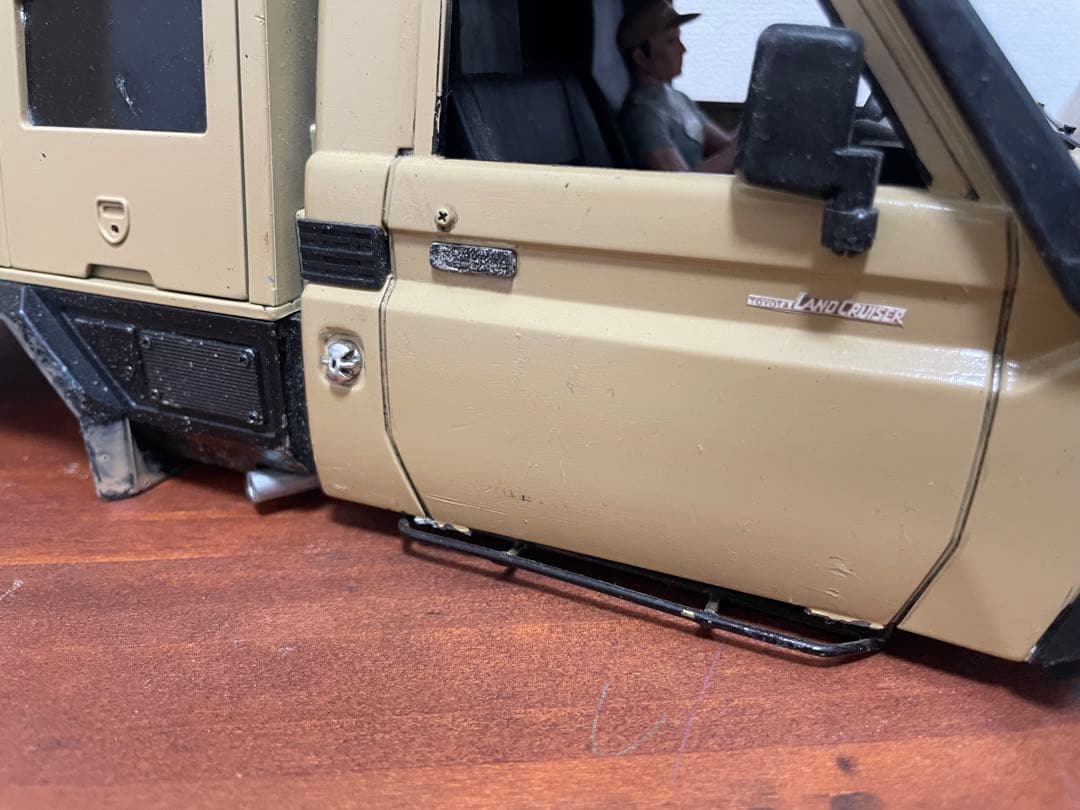 MN82S フルカスタムボディ　ランクル79 ジャンク　オーバーランド wpl