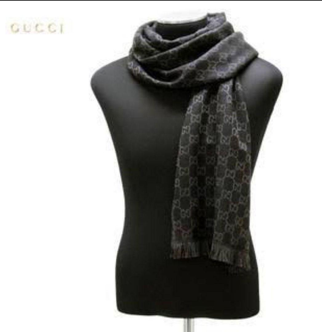 ❤新品箱袋付❤最高級ウール❤GUCCI マフラー ストール ショール スカーフ