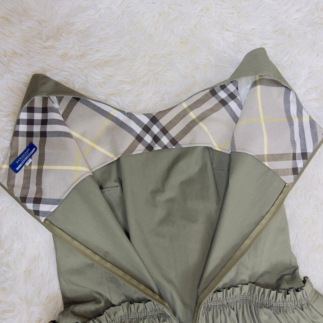 BURBERRY BLUE LABEL ノースリーブ ワンピース チェック