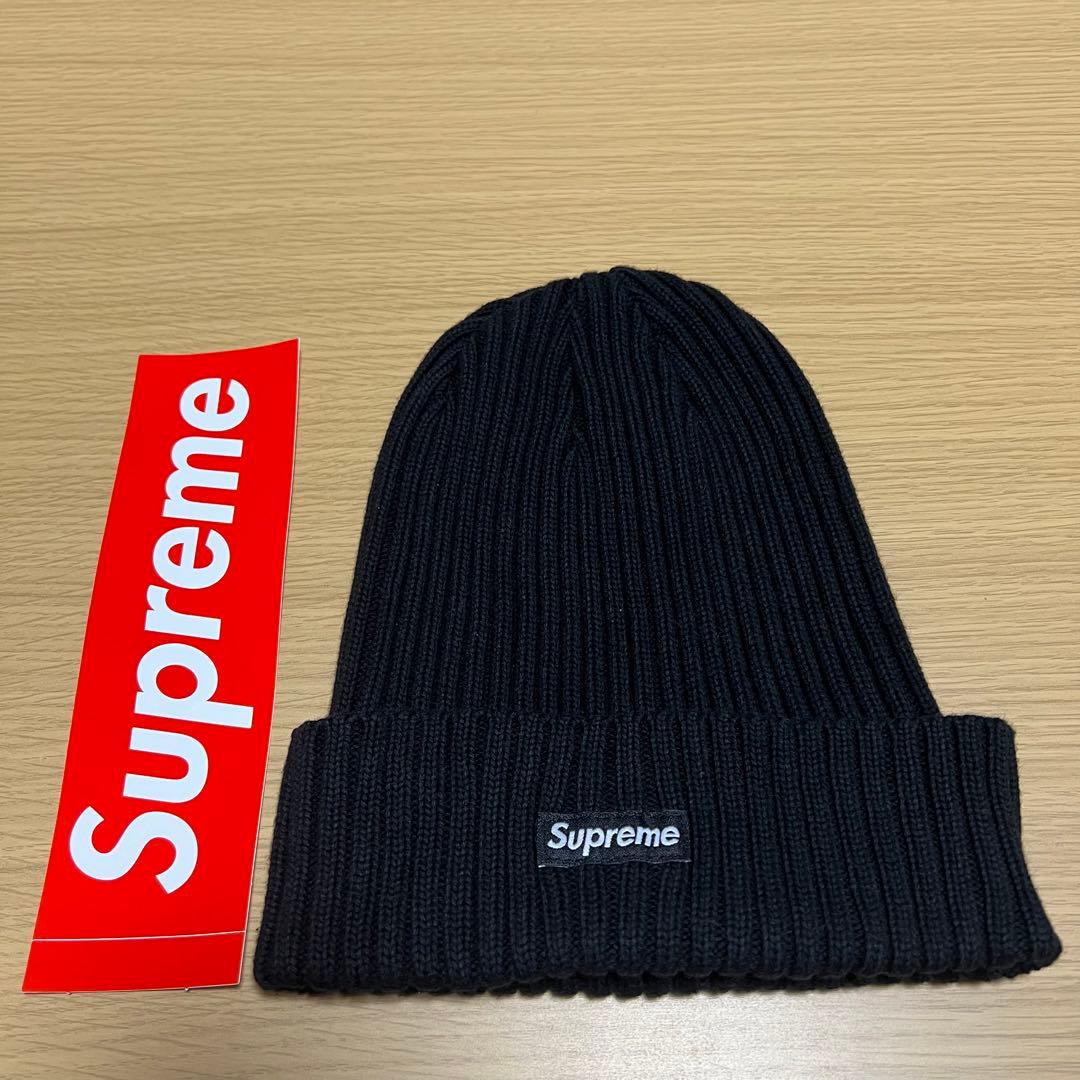 Supreme ビーニー　ブラック　黒　ニット帽 シュプリーム ボックスロゴ
