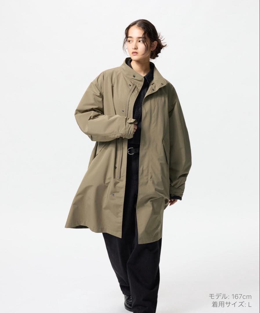 ユニクロ UNIQLO ウィンドプルーフ2WAYコート
