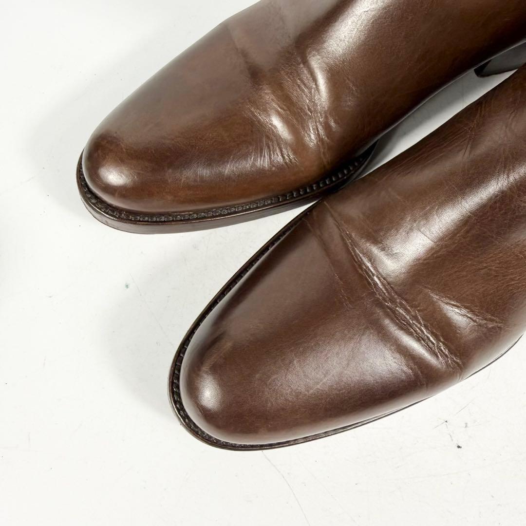 【美品】SARTORE サルトル　ジョッキーブーツ（36,5）ロングブーツ茶