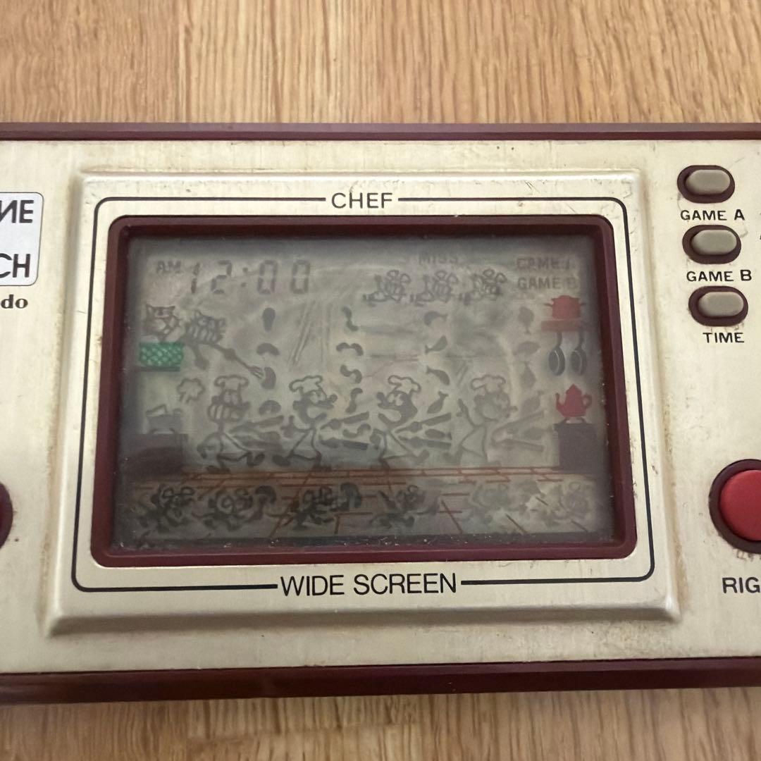任天堂 ゲームウォッチ シェフ