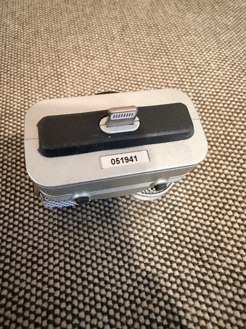 【ZOOM iQ7】 iPhone用 MSステレオマイク Lightning接続