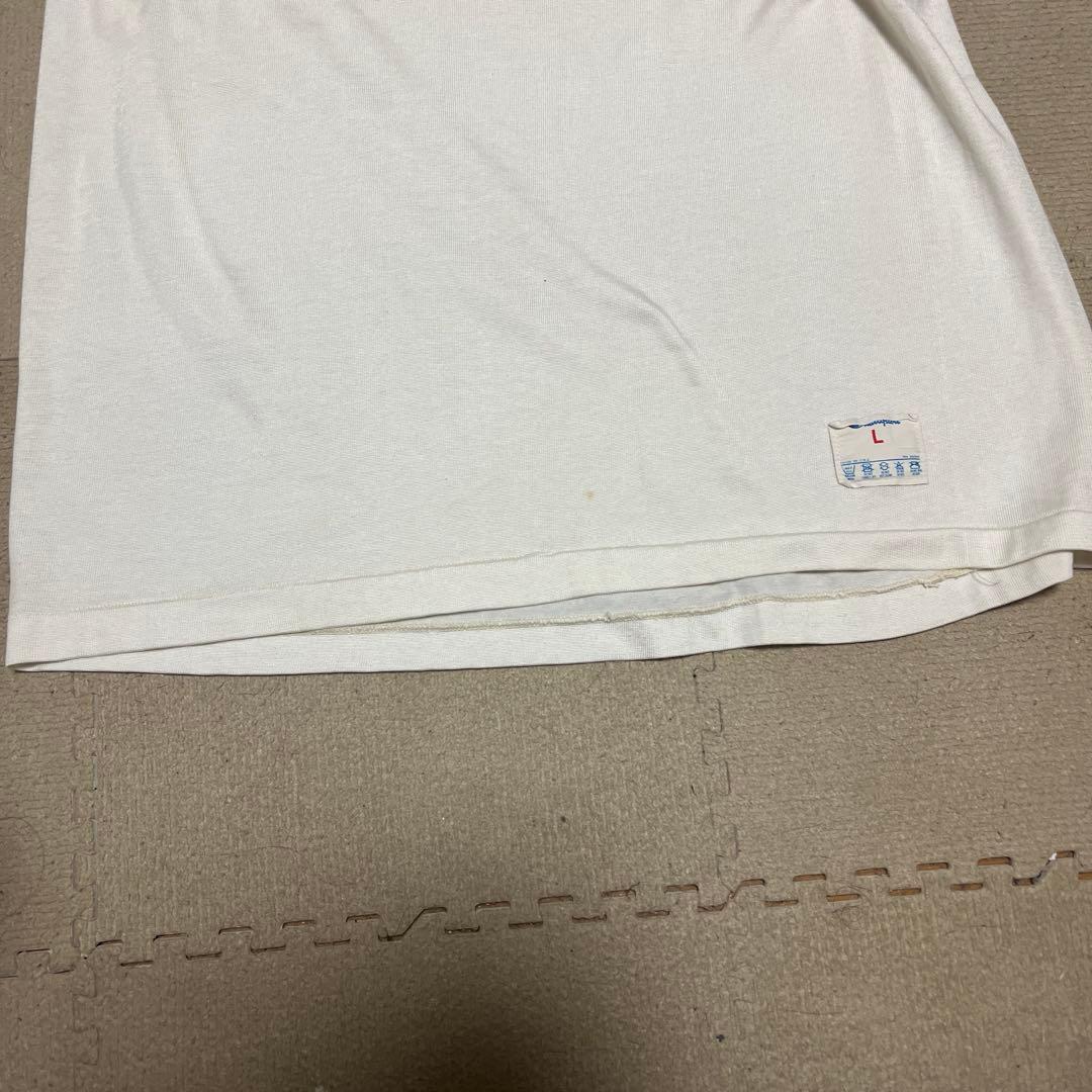 【Champion】フットボールTシャツ 80's USA製 ヴィンテージ