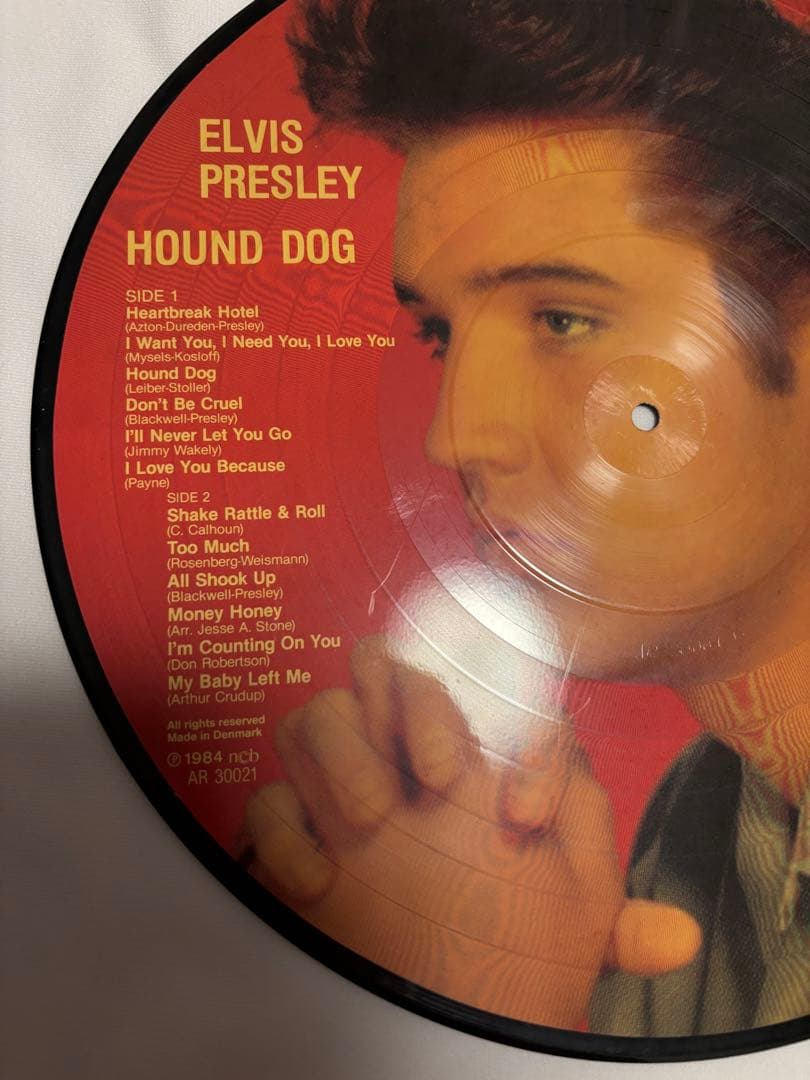 ELVIS PRESLEY HOUND DOG レコード　レア　希少　プレスリー
