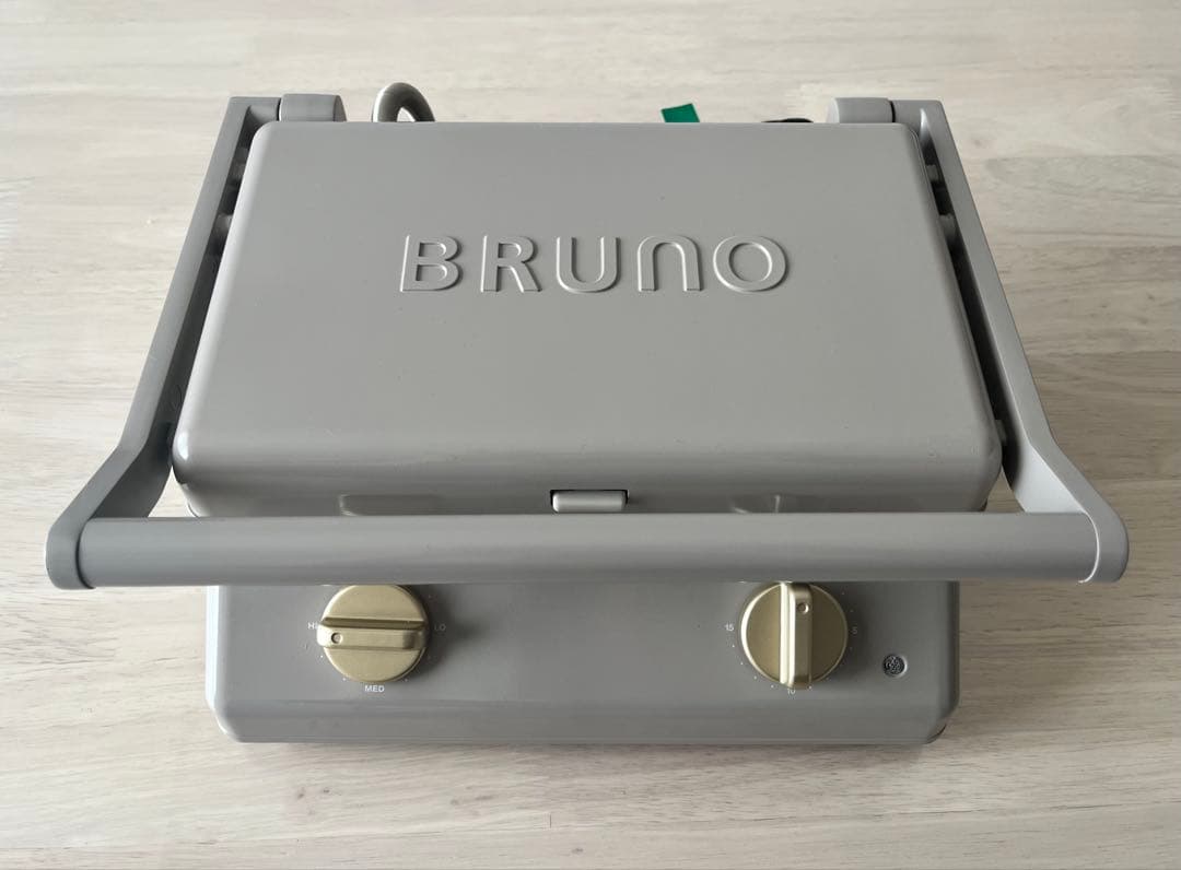 BRUNO ホットサンドメーカー グレー