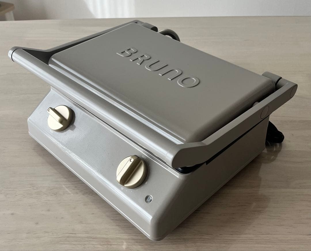 BRUNO ホットサンドメーカー グレー