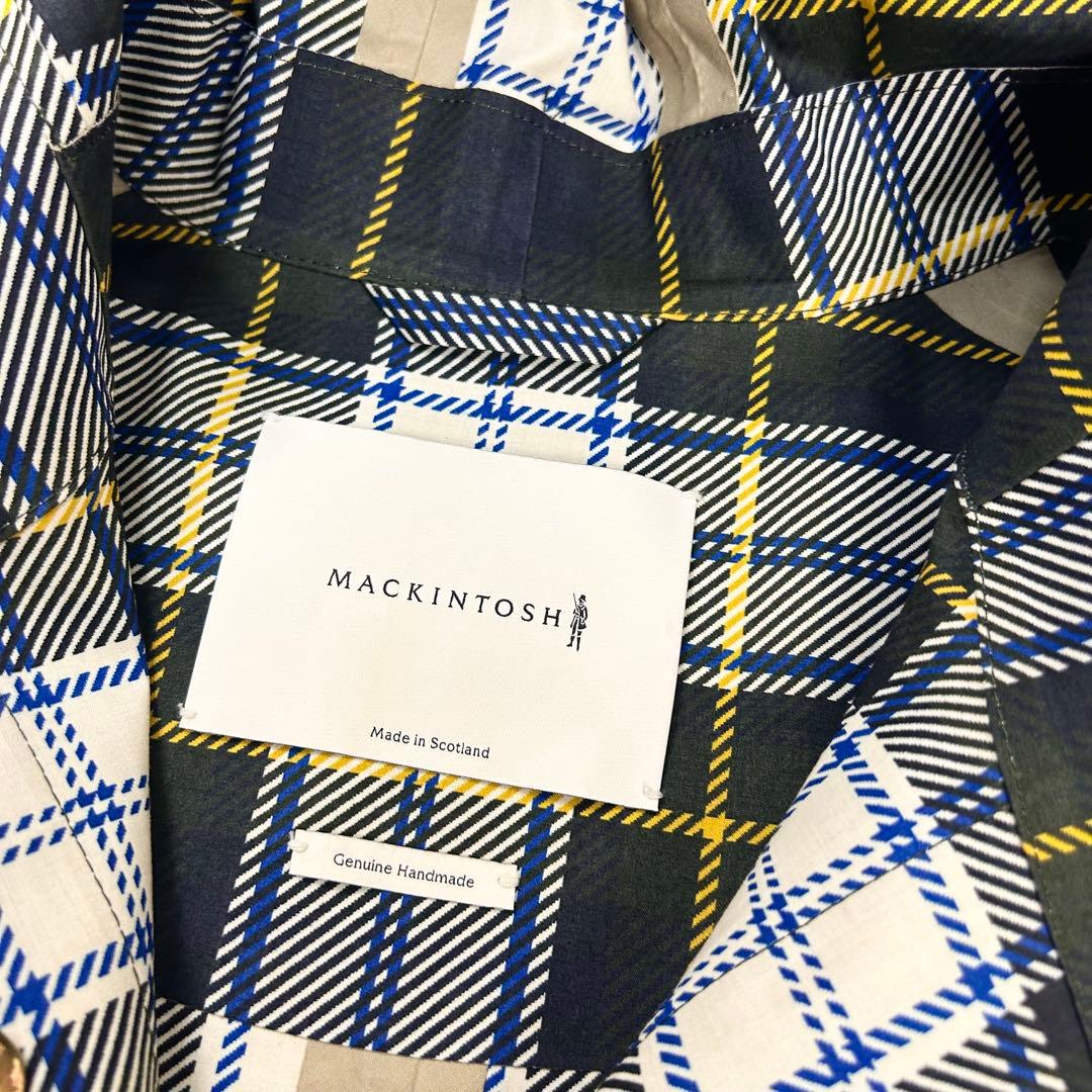 極美品 20AW マッキントッシュ HUMBIE ゴム引き ポンチョ コート
