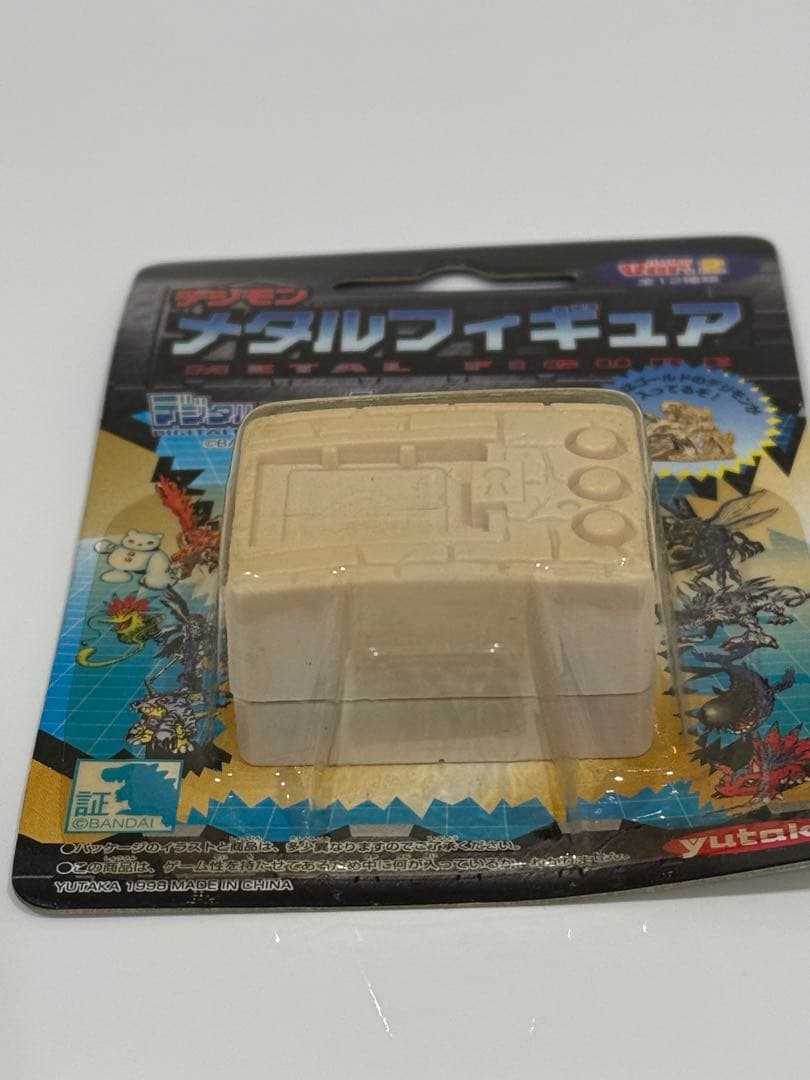絶版97'限定/デジモンのメタルフィギュアVer2白★新品完全未開封未展示物