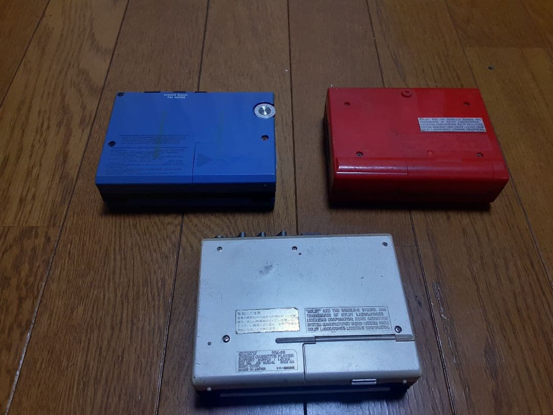SONY ウォークマン カセットプレーヤー WM-F15外3台　ジャンク